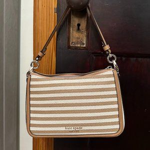 Kate Spade Hudson Striped Medium Convertible Crossbody